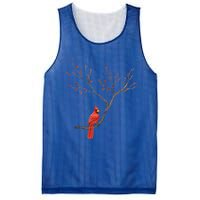 Red Cardinal Bird Lovers Birdwatching Birding Vintage Gift Cute Gift Mesh Reversible Basketball Jersey Tank