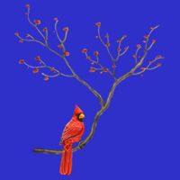 Red Cardinal Bird Lovers Birdwatching Birding Vintage Meaningful Gift Button