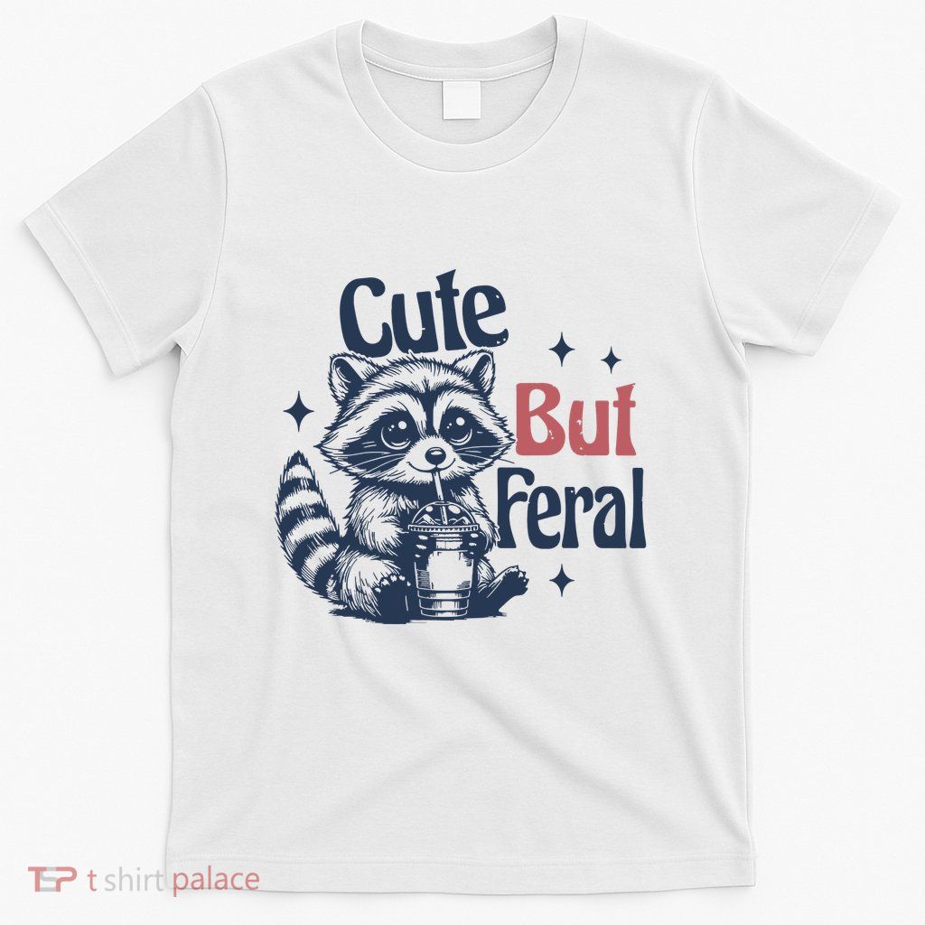 Raccoon Cute But Feral Vintage T-Shirt