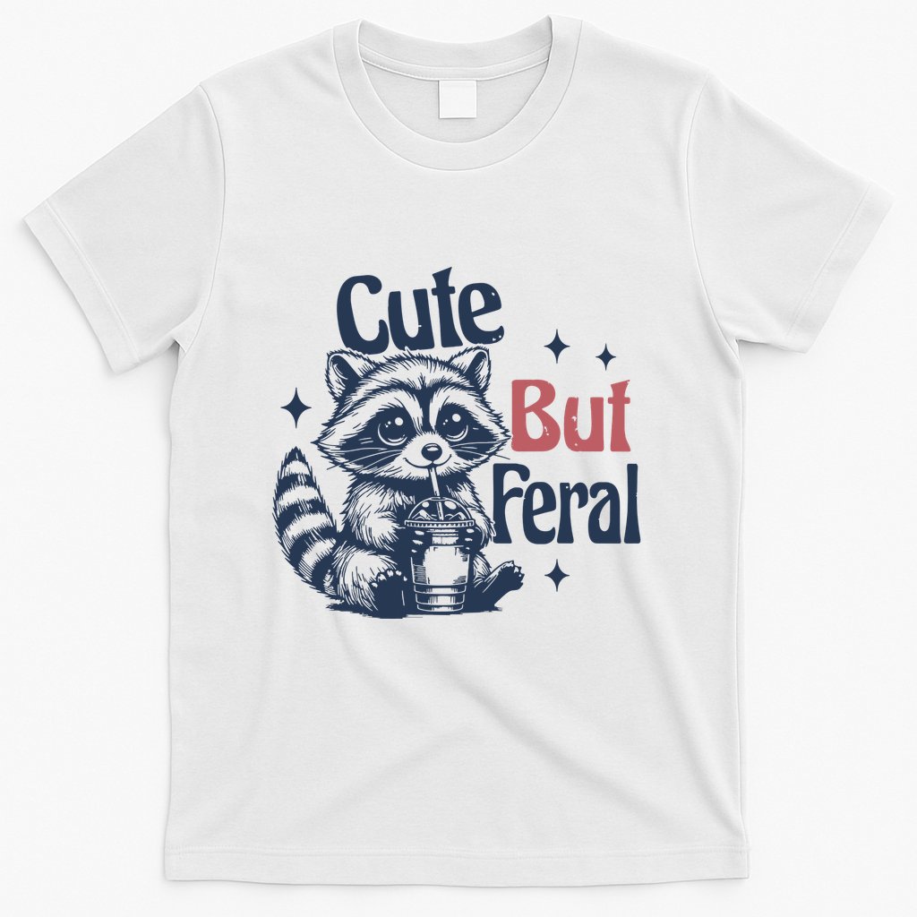 Raccoon Cute But Feral Vintage T-Shirt