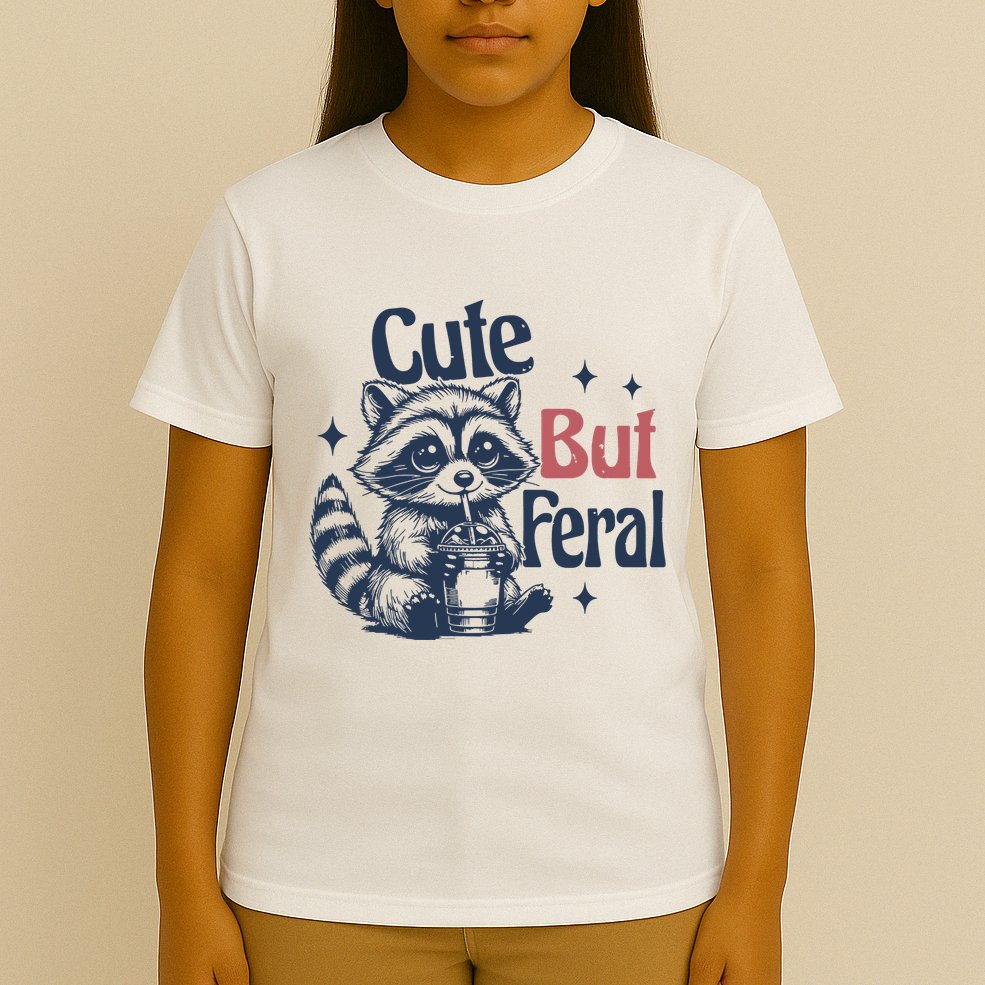 Raccoon Cute But Feral Vintage T-Shirt