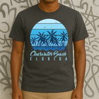 Retro Clearwater Beach Florida T-Shirt