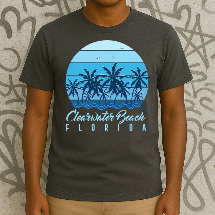 Retro Clearwater Beach Florida T-Shirt