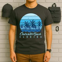 Retro Clearwater Beach Florida T-Shirt