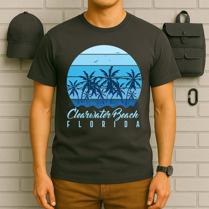 Retro Clearwater Beach Florida T-Shirt