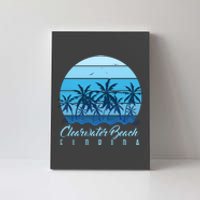 Retro Clearwater Beach Florida Canvas