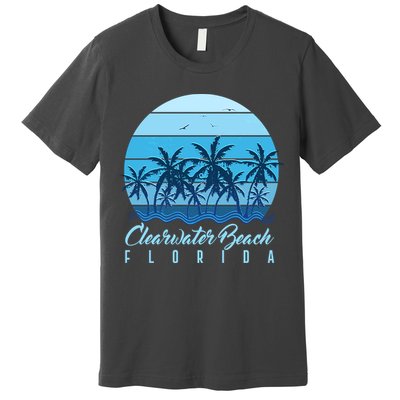 Retro Clearwater Beach Florida Premium T-Shirt