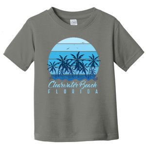 Retro Clearwater Beach Florida Toddler T-Shirt