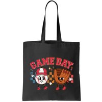 Retro Cartoon Baseball Game Day Bag