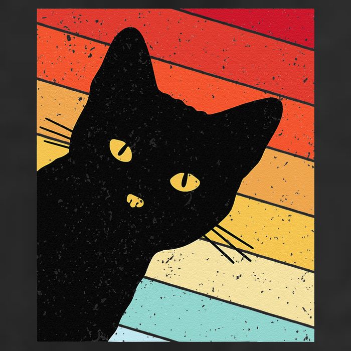 Retro Cat Black Cat Vintage Cat Cat Tumbler