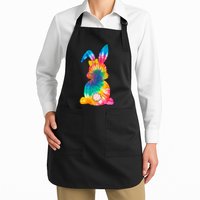Rainbow Colorful Bunny Apron