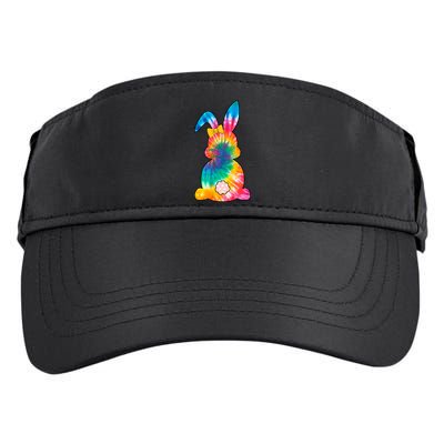 Rainbow Colorful Bunny Adult Drive Performance Visor