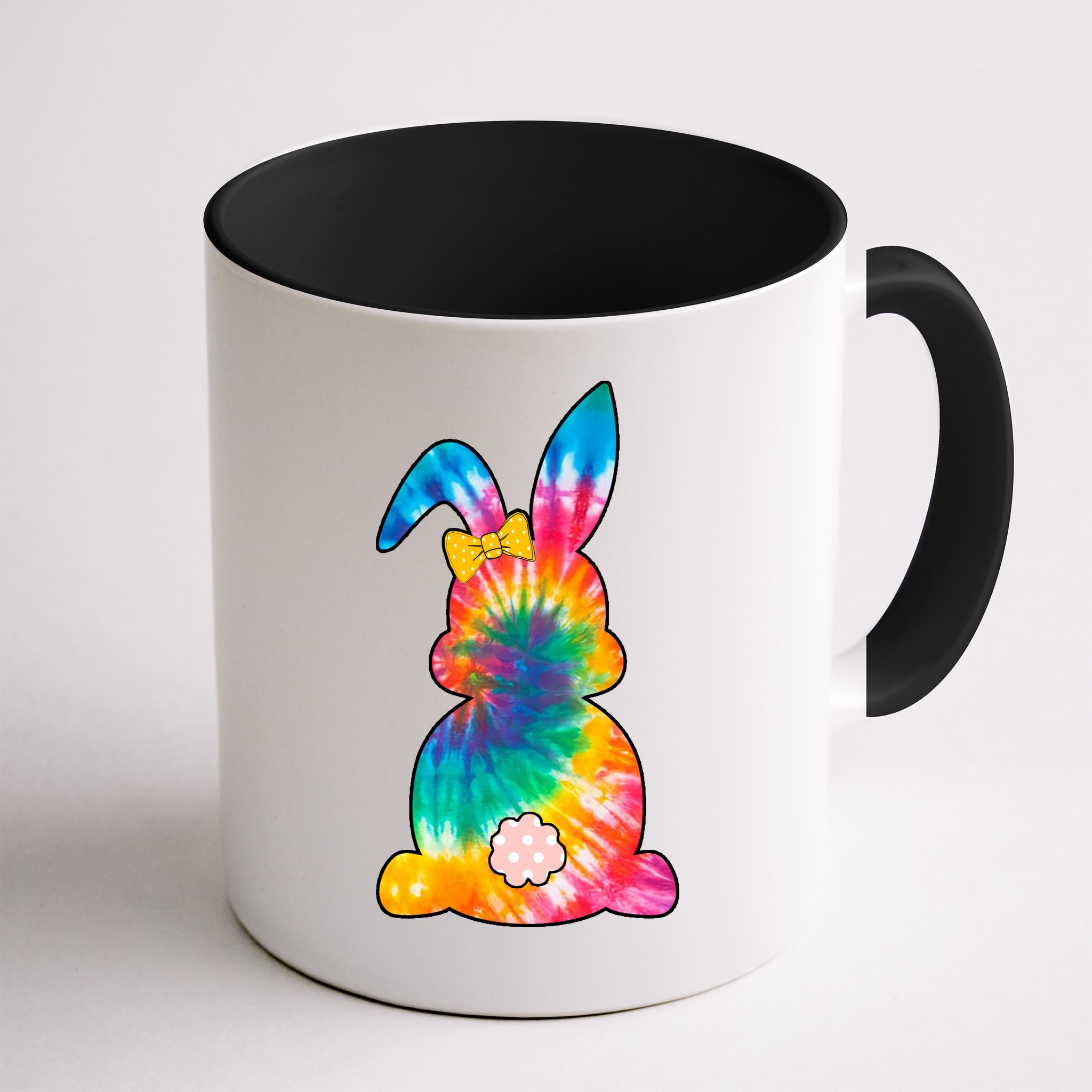 Rainbow Colorful Bunny Mug