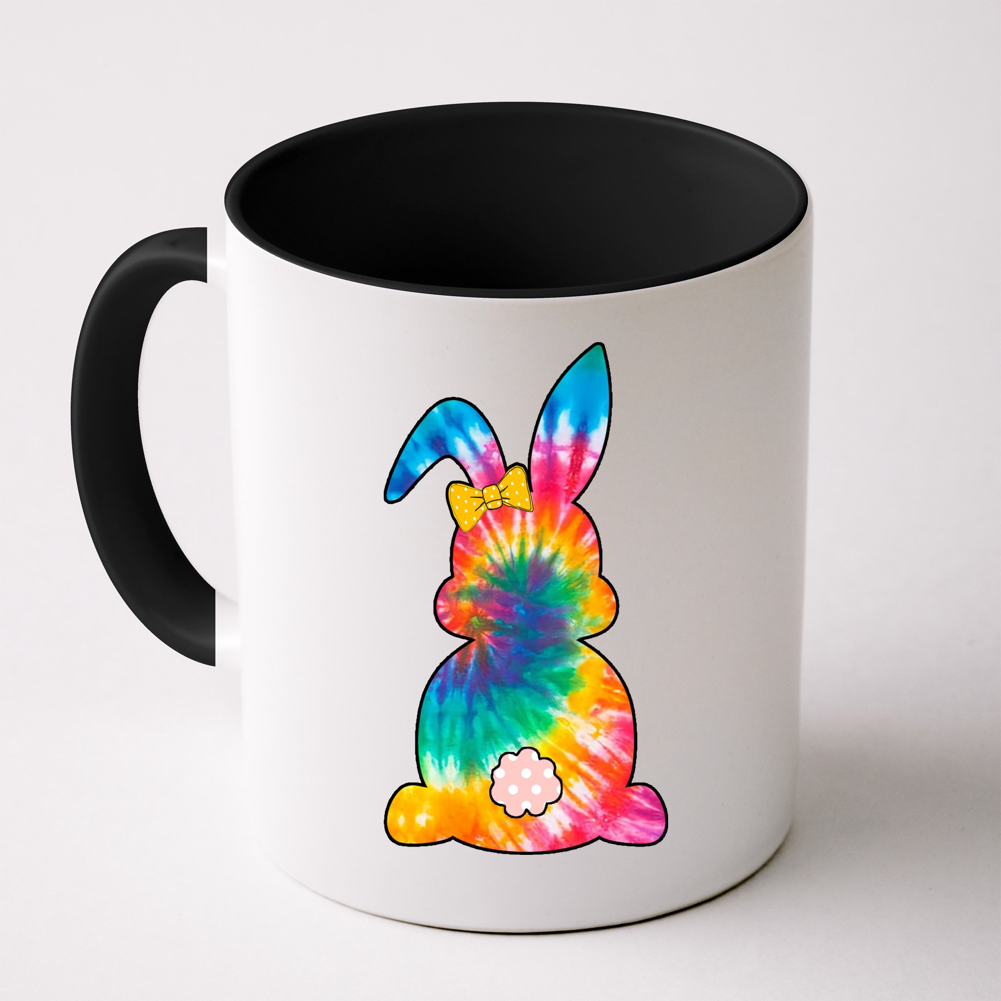 Rainbow Colorful Bunny Mug