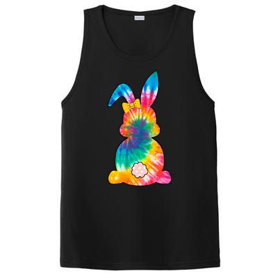 Rainbow Colorful Bunny PosiCharge Competitor Tank