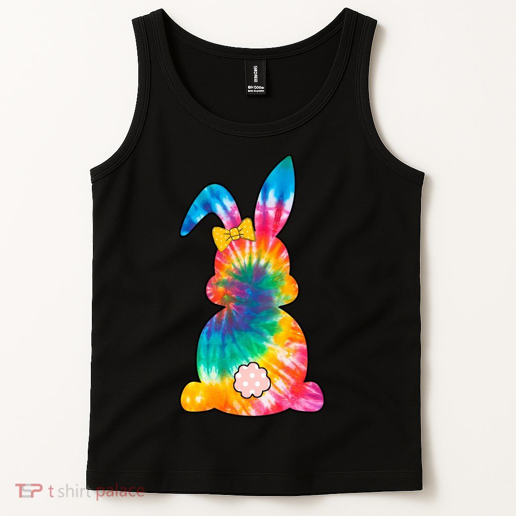 Rainbow Colorful Bunny Tank Top