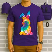 Rainbow Colorful Bunny T-Shirt