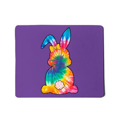 Rainbow Colorful Bunny Mousepad