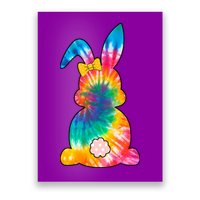 Rainbow Colorful Bunny Poster