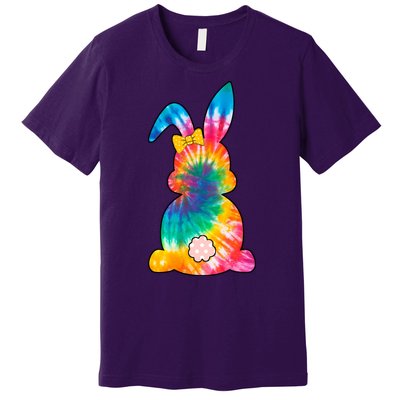 Rainbow Colorful Bunny Premium T-Shirt