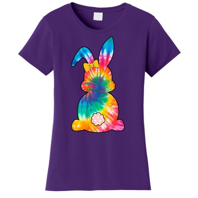 Rainbow Colorful Bunny Women's T-Shirt