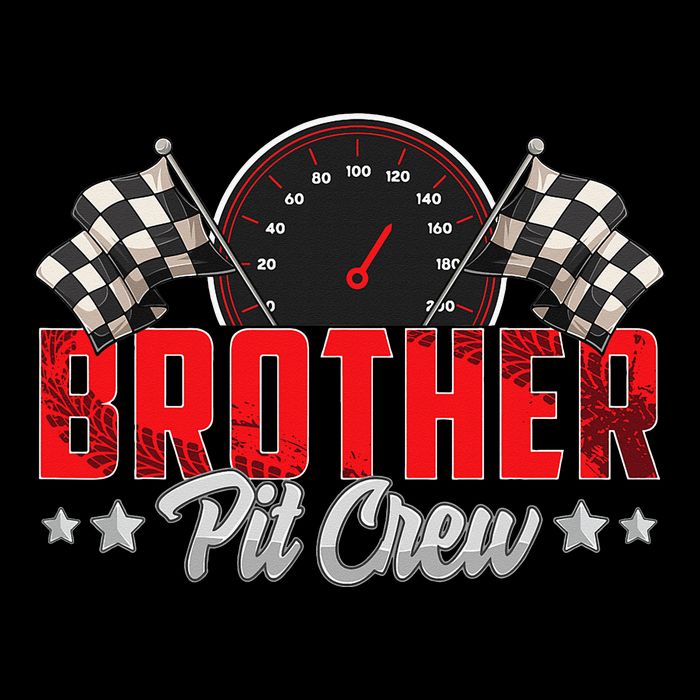 Race Car Birthday Party Racing Family Brother Pit Crew Impact Tech Backpack
