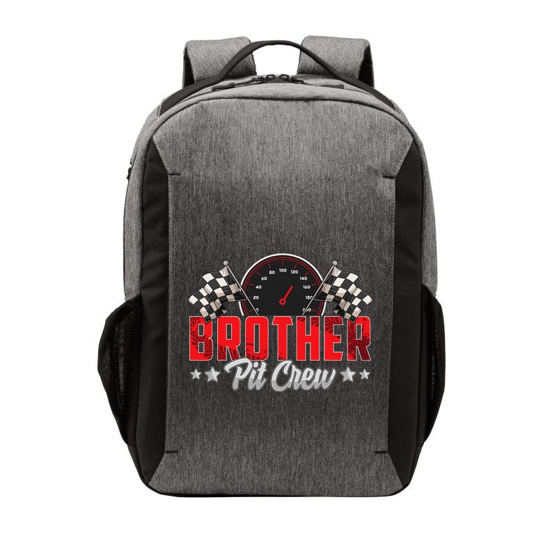 Race Car Birthday Party Racing Family Brother Pit Crew Vector Backpack
