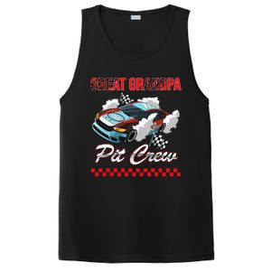 Race Car Birthday Party Racing Family Great Grandpa Pit Crew PosiCharge Competitor Tank