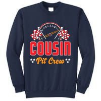 Race Car Birthday Party Matching Family Cousin Pit Crew Sweatshirt