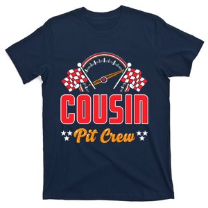 Race Car Birthday Party Matching Family Cousin Pit Crew T-Shirt