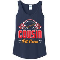 Race Car Birthday Party Matching Family Cousin Pit Crew Ladies Essential Tank