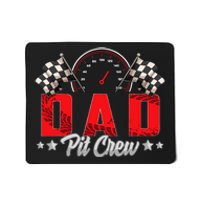 Race Car Birthday Party Racing Family Dad Pit Crew Mousepad