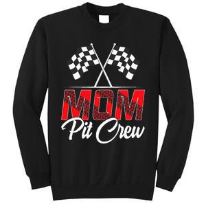 Race Car Birthday Party Racing Family Mom Pit Crew Sweatshirt