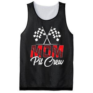 Race Car Birthday Party Racing Family Mom Pit Crew Mesh Reversible Basketball Jersey Tank