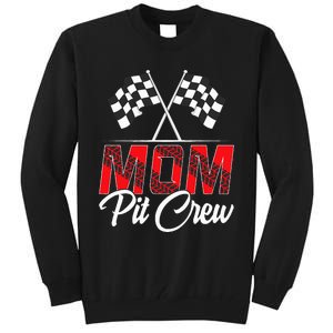 Race Car Birthday Party Racing Family Mom Pit Crew Tall Sweatshirt