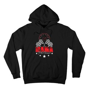 Race Car Birthday Party Racing Family Mama Pit Crew Funny Hoodie