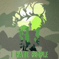 Retro Camping Bigfoot Sasquatch Middle Finger I Hate People Legacy Tie Dye Trucker Hat