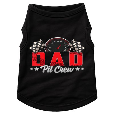 Race Car Birthday Party Racing Family Dad Pit Crew Doggie Tank