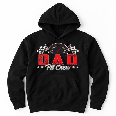 Race Car Birthday Party Racing Family Dad Pit Crew Hoodie