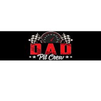 Race Car Birthday Party Racing Family Dad Pit Crew Bumper Sticker