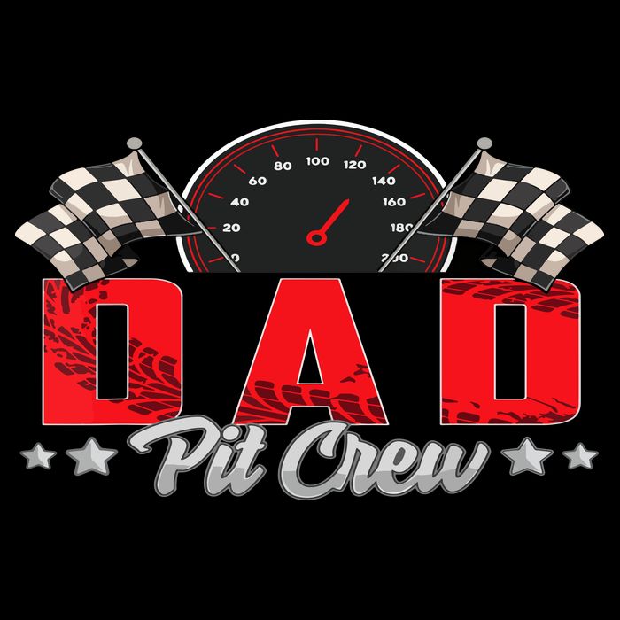 Race Car Birthday Party Racing Family Dad Pit Crew Drawstring Bag