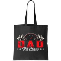 Race Car Birthday Party Racing Family Dad Pit Crew Tote Bag