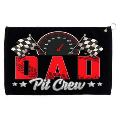 Race Car Birthday Party Racing Family Dad Pit Crew Grommeted Golf Towel