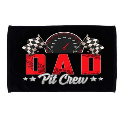 Race Car Birthday Party Racing Family Dad Pit Crew Microfiber Hand Towel