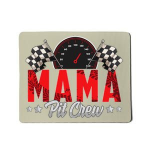 Race Car Birthday Party Racing Family Mama Pit Crew Mousepad