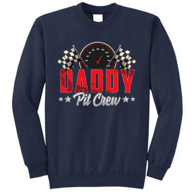 Race Car Birthday Party Racing Family Daddy Pit Crew Sweatshirt