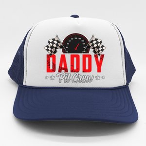 Race Car Birthday Party Racing Family Daddy Pit Crew Trucker Hat