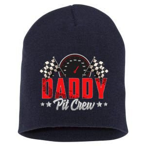 Race Car Birthday Party Racing Family Daddy Pit Crew Short Acrylic Beanie