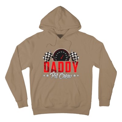 Race Car Birthday Party Racing Family Daddy Pit Crew Hoodie