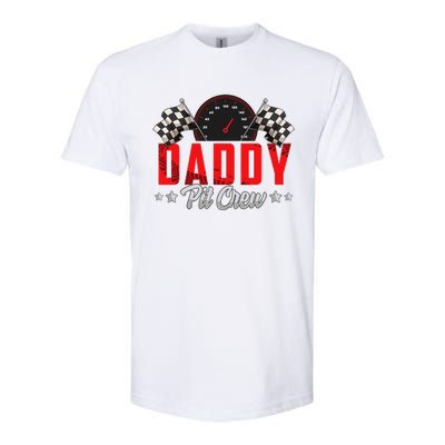 Race Car Birthday Party Racing Family Daddy Pit Crew Softstyle CVC T-Shirt